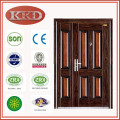 Una y media de acero de seguridad puerta KKD-322B con CE